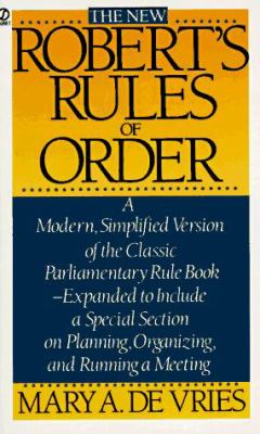 The new Robert's rules of order