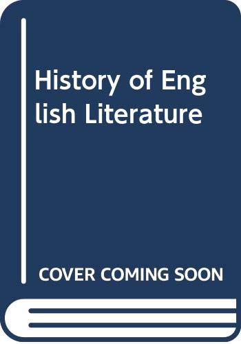 A history of English literature : The Middle Ages and the Renascence (650-1660)
