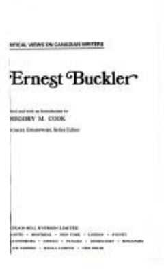 Ernest Buckler,