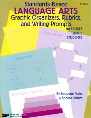 Standards-based language arts graphic organizers, rubrics, and writing prompts for middle grade students