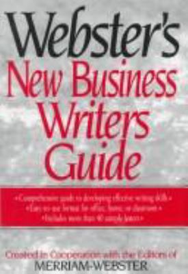 Webster's new business writers guide