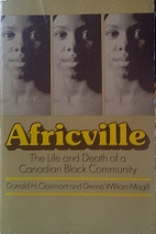 Africville : the life and death of a Canadian black community