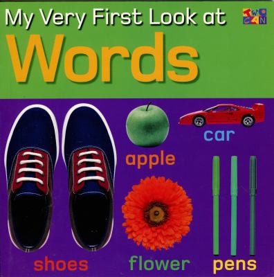 My very first look at words