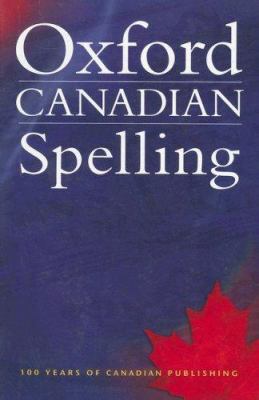 Oxford Canadian spelling