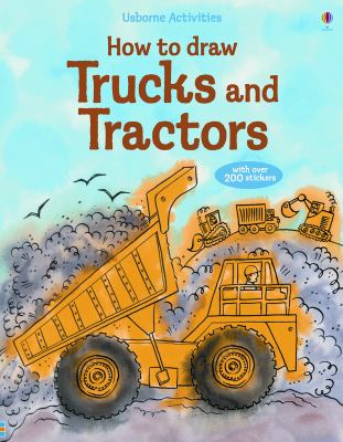 How to draw trucks and tractors