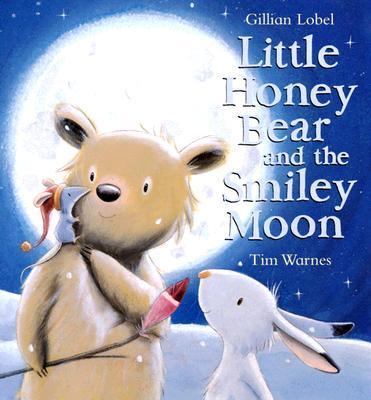 Little Honey Bear and the smiley moon