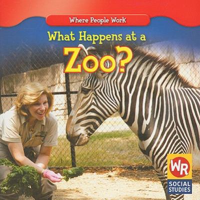 What happens at a zoo?