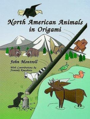 North American animals in origami