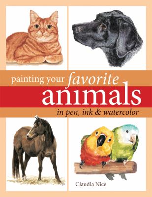 Painting your favorite animals in pen, ink, and watercolor