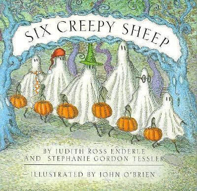 Six creepy sheep