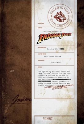 The lost journal of Indiana Jones