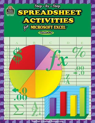 Step-by-step spreadsheet activities for Microsoft Excel, grades 4-8