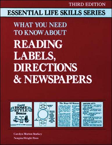 What you need to know about reading labels, directions & newspapers