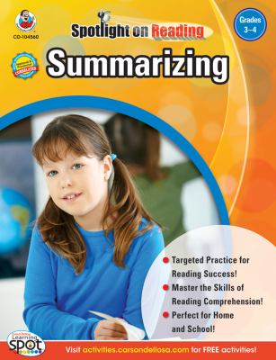 Summarizing : grades 3-4.