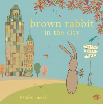 Brown Rabbit in the city