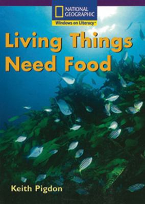 Living things need food