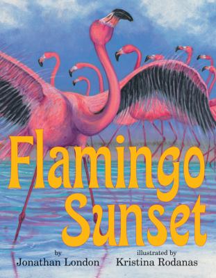 Flamingo sunset