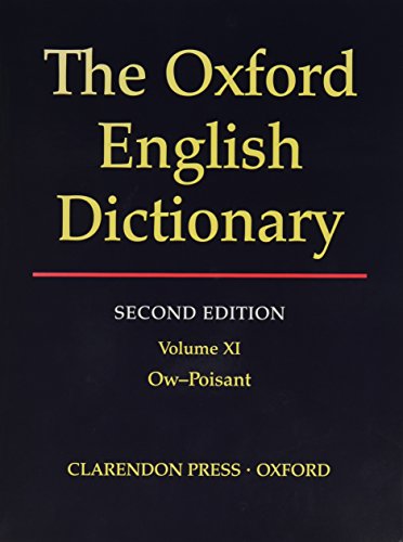The Oxford English dictionary.