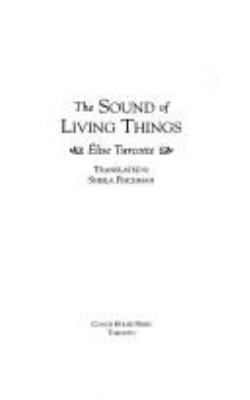 The sound of living things