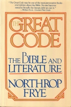 The great code : the Bible and literature