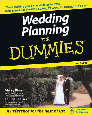 Wedding planning for dummies