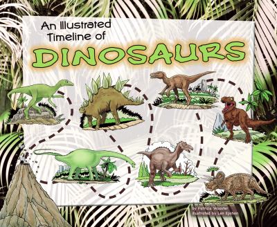An illustrated timeline of dinosaurs