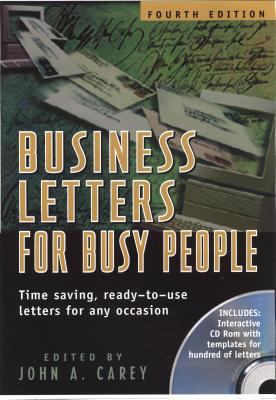 Business letters for busy people : time saving, ready-to-use letters for any occasion