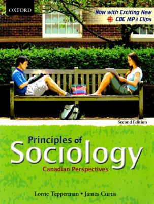 Principles of sociology : Canadian perspectives