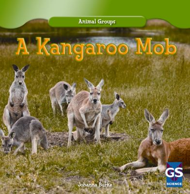 A kangaroo mob