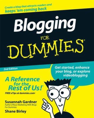 Blogging for dummies