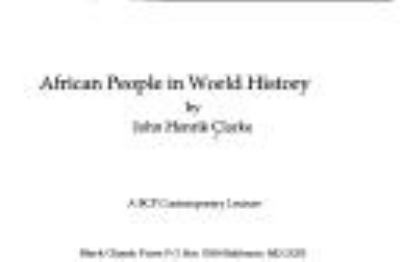 African people in world history