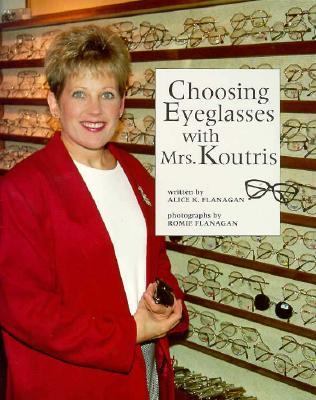 Choosing eyeglasses with Mrs. Koutris