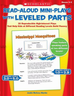 Read-aloud mini-plays with leveled parts