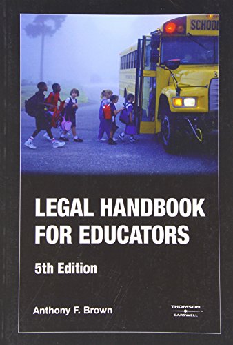 Legal handbook for educators