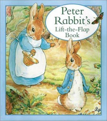 Peter Rabbit's lift-the-flap book.