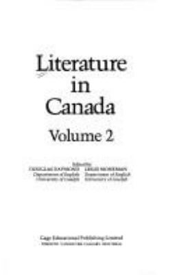 Literature in Canada