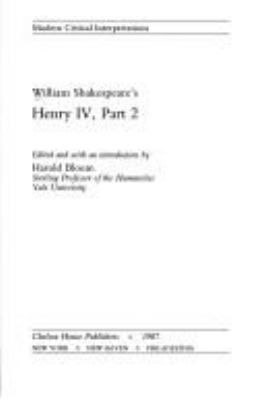 William Shakespeare's Henry IV, part 2