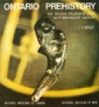 Ontario prehistory : an eleven-thousand- year archaeological outline