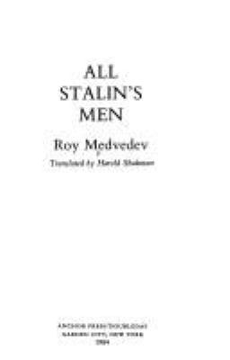 All Stalin's men