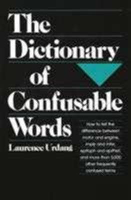 Dictionary of confusable words
