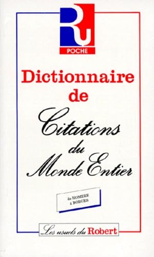 Dictionnaire de citations du monde entier