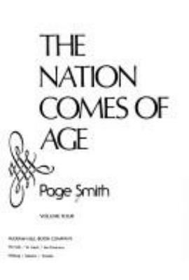 The nation comes of age : a people's history of the ante-bellum years