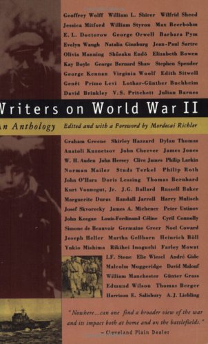 Writers on World War II : an anthology