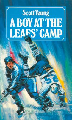 A boy at the Leafs' camp