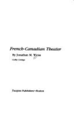 French-Canadian theater