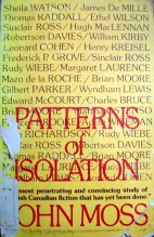Patterns of isolation in English Canadian fiction
