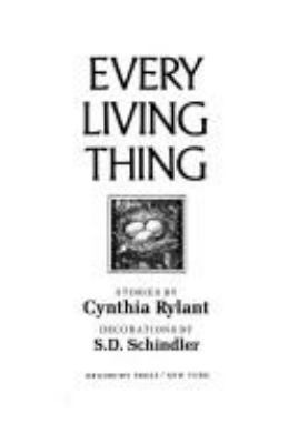 Every living thing