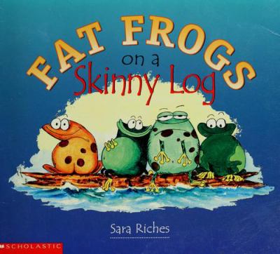 Fat frogs on a skinny log