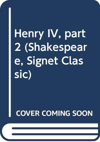 The second part of (King) Henry IV