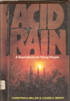 Acid rain : a source book for young people
